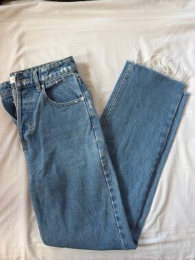 Meshki Tina Mom Jeans - 70’s Blue